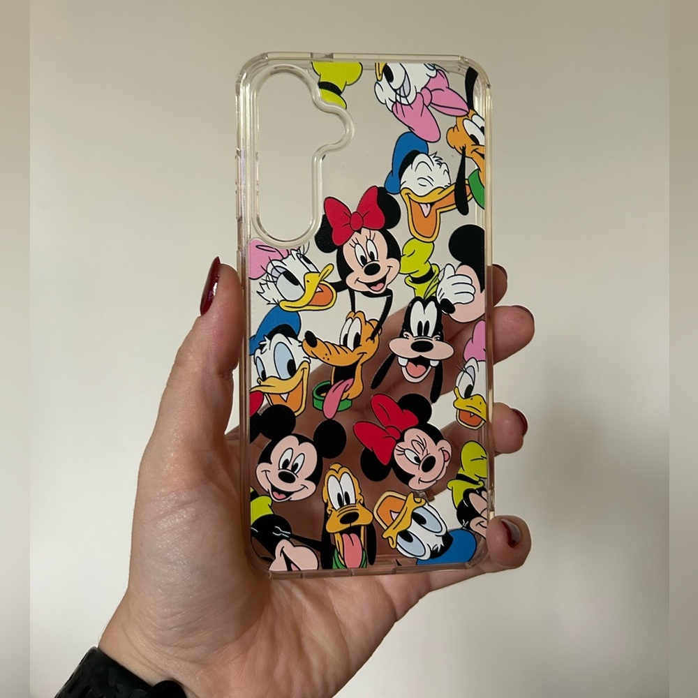 Skinit Clear Phone Case Compatible with Galaxy S24 Plus - Disney